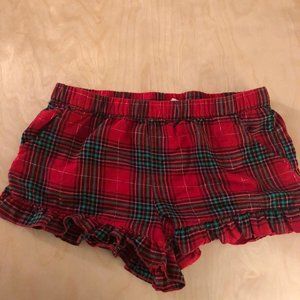 Xhilaration Plaid Pajama Bottoms, Sleep Shorts